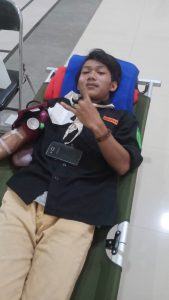 salah satu peserta yang berasal dari jurusan Tasawuf dan Psikoterapi